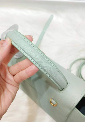 Debbie Top Handle Nano Bag Light Green