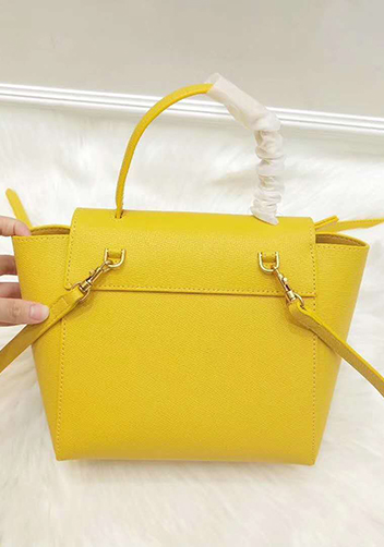 Debbie Top Handle Nano Bag Yellow