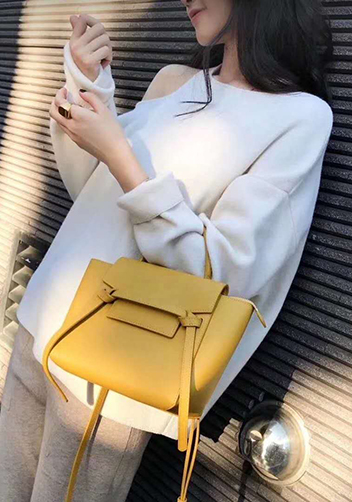 Debbie Top Handle Nano Bag Yellow