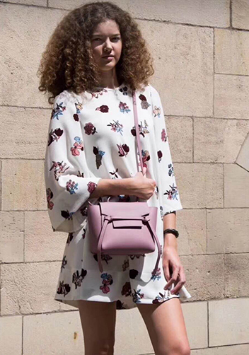 Debbie Top Handle Nano Bag Pink