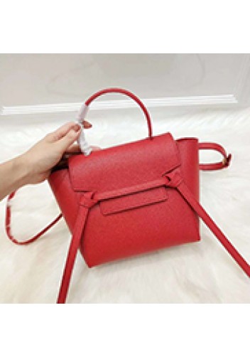 Debbie Top Handle Nano Bag Red