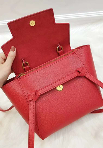 Debbie Top Handle Nano Bag Red
