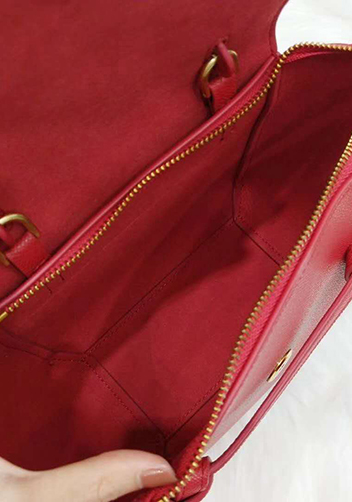 Debbie Top Handle Nano Bag Red