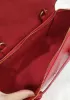 Debbie Top Handle Nano Bag Red