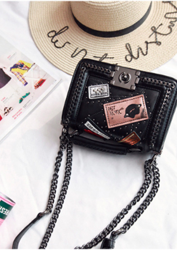 Ingrid Vegan Leather 8" Black