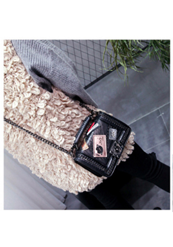 Ingrid Vegan Leather 8" Black