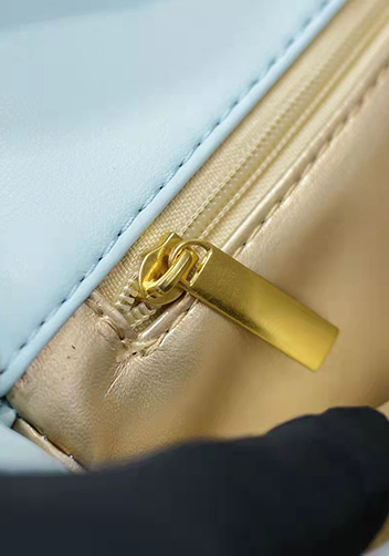 Adele Flap Mini Bag With Adjusting Ball Blue