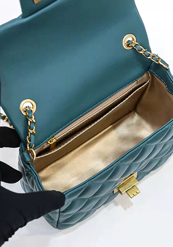 Adele Flap Mini Bag With Adjusting Ball Dark Blue