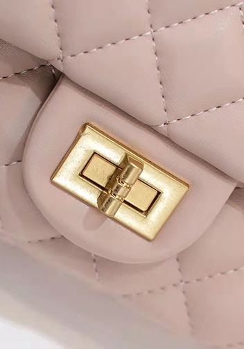 Adele Flap Small Bag With Adjusting Ball Beige