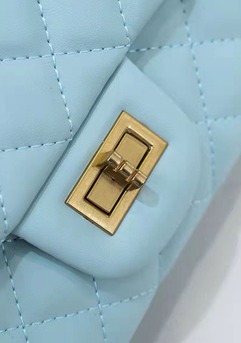 Adele Flap Small Bag With Adjusting Ball Blue
