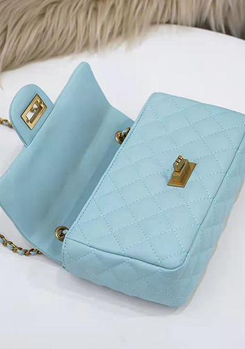 Adele Flap Small Bag With Adjusting Ball Blue