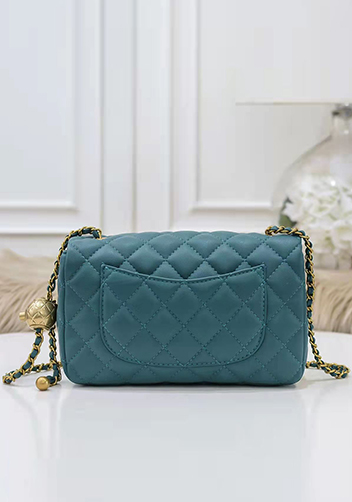Adele Flap Small Bag With Adjusting Ball Dark Blue