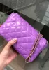 Adele Flap Small Bag With Adjusting Ball Purple