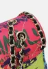 Adele Flap Large Bag Vegan Chain Trim Graffiti Multicolour
