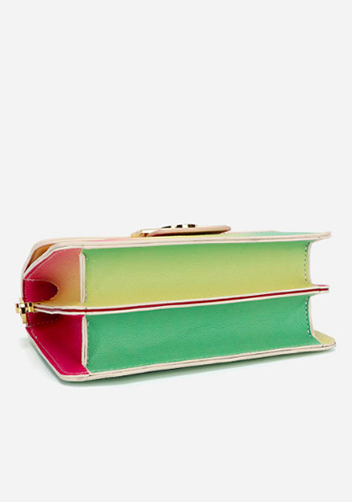 Ariadna Shoulder Bag Vegan Leather Graffiti