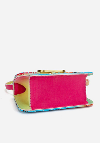 Ariadna Shoulder Small Bag Vegan Leather Graffiti