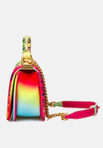 Ingrid Shoulder Bag Vegan Leather Graffiti
