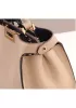 Carrie Leather Bag Beige