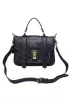 The Cartable Leather Small Bag Black
