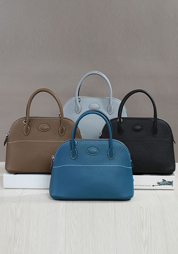 Danielle Leather Shoulder Medium Bag Camel