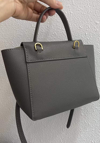 Debbie Top Handle Mini Bag Dark Grey