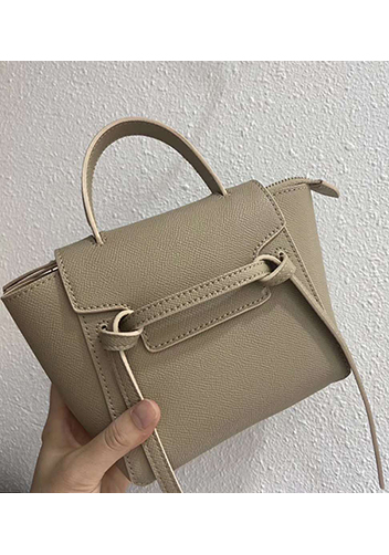Debbie Top Handle Mini Bag Grey