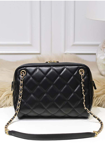 Marisela Leather Shoulder Small Bag Black