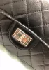 Adele Circle Leather Shoulder Bag Black