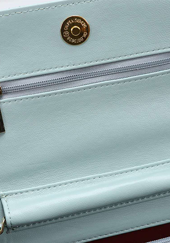 Adeline Lambskin Leather Diamond Shape Shoulder Bag Green