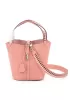 Theresa Palmprint Leather Bag Pink