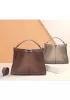 Carrie Vertical Leather Bag Brown