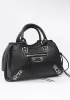 The Route 66 Faux Leather Medium Tote Black