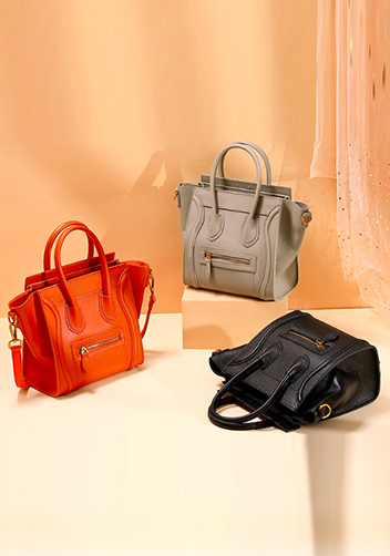 Vanessa Mini Tote In Smooth Leather Black