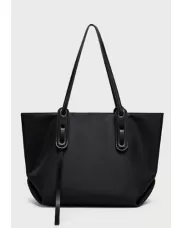 The Ultimate Nylon Shopping Bag Black