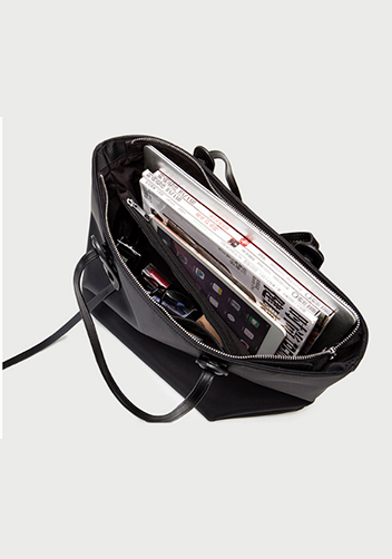 The Ultimate Nylon Shopping Bag Black