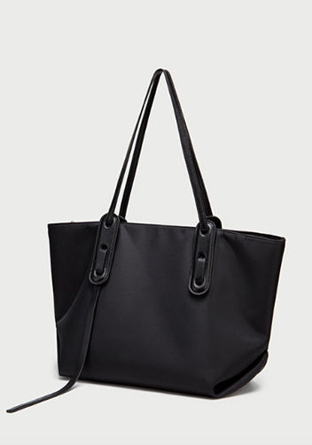 The Ultimate Nylon Shopping Bag Black