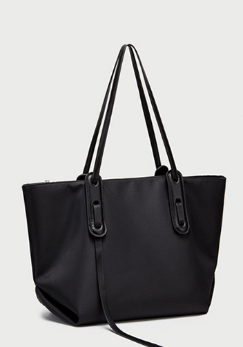 The Ultimate Nylon Shopping Bag Black