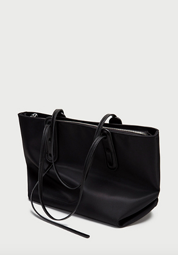 The Ultimate Nylon Shopping Bag Black
