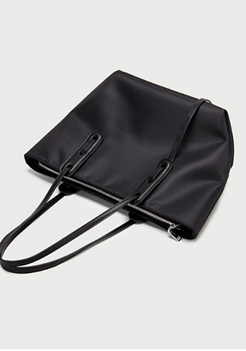 The Ultimate Nylon Shopping Bag Black