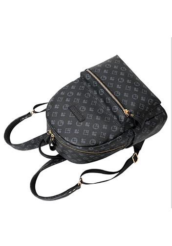 Louisa Vegan Back Pack Black