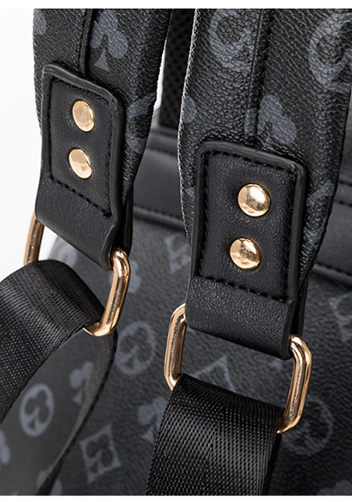 Louisa Vegan Back Pack Black