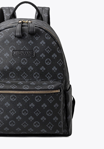 Louisa Vegan Back Pack Black