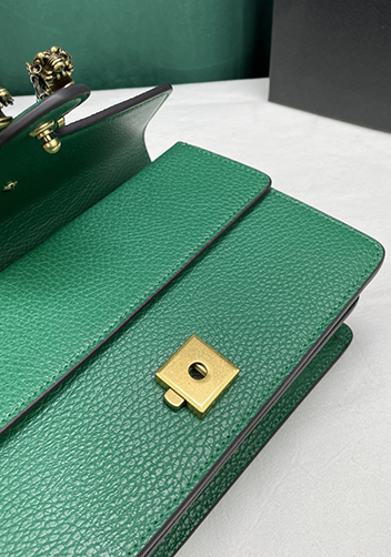 Jess Small Leather Shoulder Bag Green