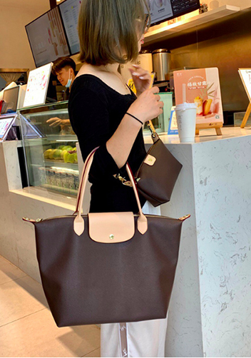 Rachele Vegan Leather Large Bag Coffee