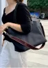 Rachele Nylon Large Bag Black