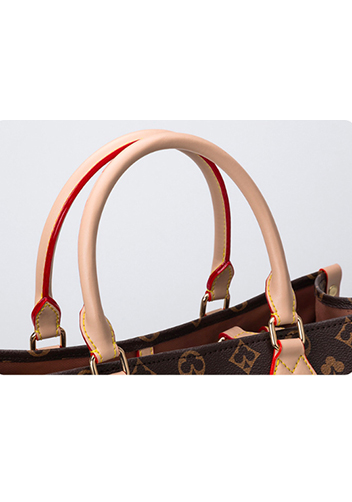 Louisa Flower Vegan Leather Large Shopping Tote