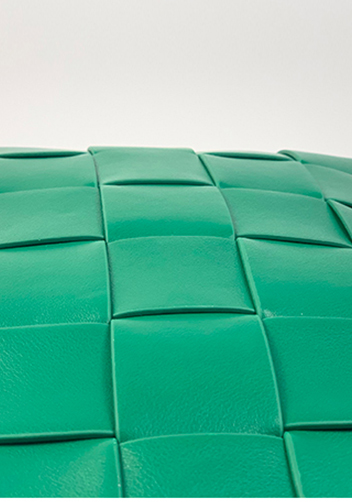 Mia Leather Messenger Shoulder Bag Green