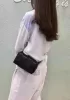 Mia Mini Leather Belt Shoulder Bag Black