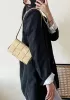 Mia Mini Leather Belt Shoulder Bag Beige
