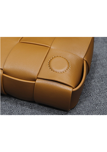 Mia Mini Leather Belt Shoulder Bag Camel